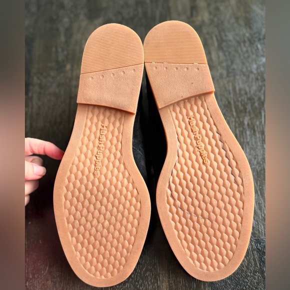 Hush Puppies Black Suede Tassel Ankle Boots Sz 8.5 Ladies, excellent condition - Picture 7 of 8